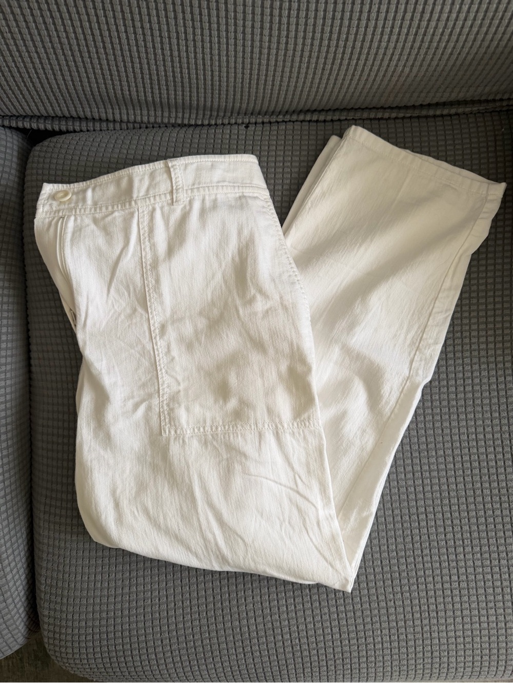 100% Organic Cotton Cropped Pants